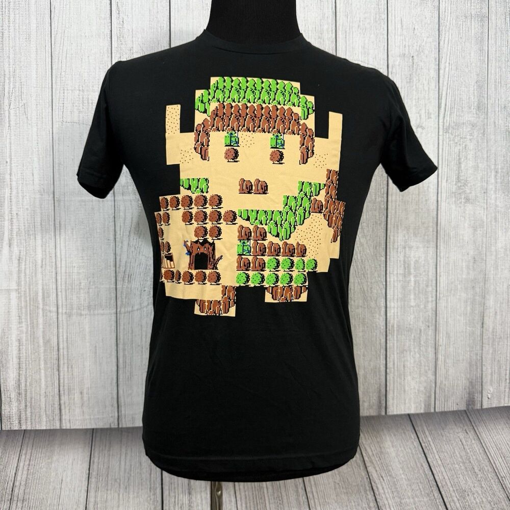 Lootwear Exclusive Men's Small Black Legend of Zelda Loot Crate Cotton T-Shirt